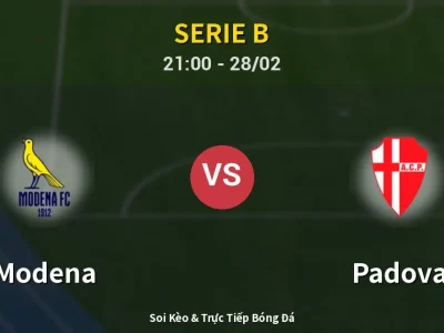 Soi Kèo Modena vs Padova – 21:00 28/02 | Nhận Định, Dự Đoán Tỷ Số