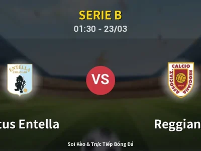 Kết Quả: Virtus Entella 3-0 Reggiana – Highlight & Bàn Thắng | Serie B