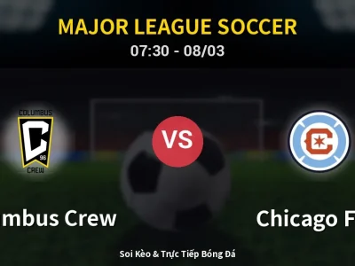 Kết Quả: Columbus Crew 0-0 Chicago Fire – Highlight & Bàn Thắng | Major League Soccer