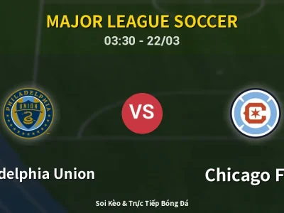 Kết Quả: Philadelphia Union 1-2 Chicago Fire – Highlight & Bàn Thắng | Major League Soccer
