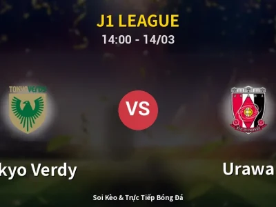 Kết Quả: Tokyo Verdy 1-0 Urawa – Highlight & Bàn Thắng | J1 League