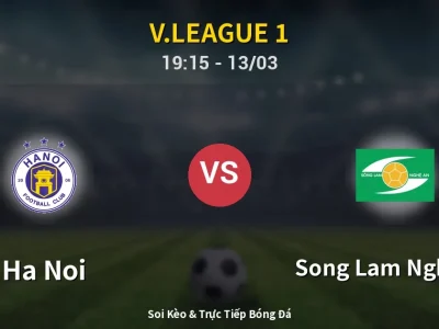 Kết Quả: Ha Noi 3-0 Song Lam Nghe An – Highlight & Bàn Thắng | V.League 1