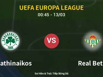 Kết Quả: Panathinaikos 1-0 Real Betis – Highlight & Bàn Thắng | UEFA Europa League