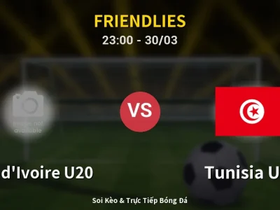 Soi Kèo Côte d’Ivoire U20 vs Tunisia U23 – 23:00 30/03 | Nhận Định, Dự Đoán Tỷ Số