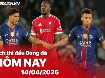 Lịch Thi Đấu Hôm Nay 14/04: Siêu Kinh Điển Liverpool vs PSG – Xem Ở Đâu?
