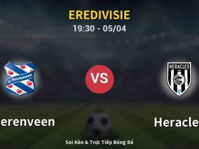 Soi Kèo Heerenveen vs Heracles – 19:30 05/04 | Nhận Định, Dự Đoán Tỷ Số