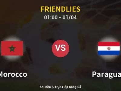 Kết Quả: Morocco 2-1 Paraguay – Highlight & Bàn Thắng | Friendlies