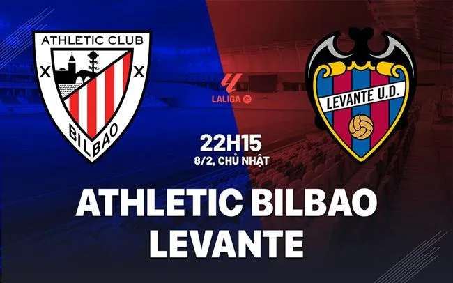 Dự đoán kết quả trận Athletic Bilbao vs Levante tại La Liga Dự đoán kết quả trận Athletic Bilbao vs Levante tại La Liga