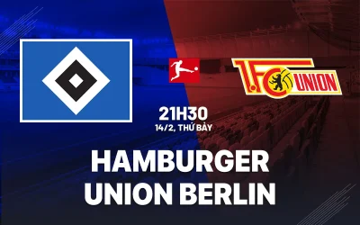 Hamburger vs Union Berlin: Cơ hội trụ hạng hay bước lùi nguy hiểm? Dự đoán tỷ số Bundesliga 21h30 ngày 14/2 1