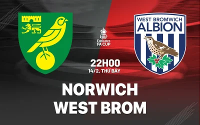 FA Cup 2025/26: Norwich vs West Brom - Cơ hội vàng cho 'Kền kền' hay 'Chích chòe' tiếp tục thăng hoa? 1